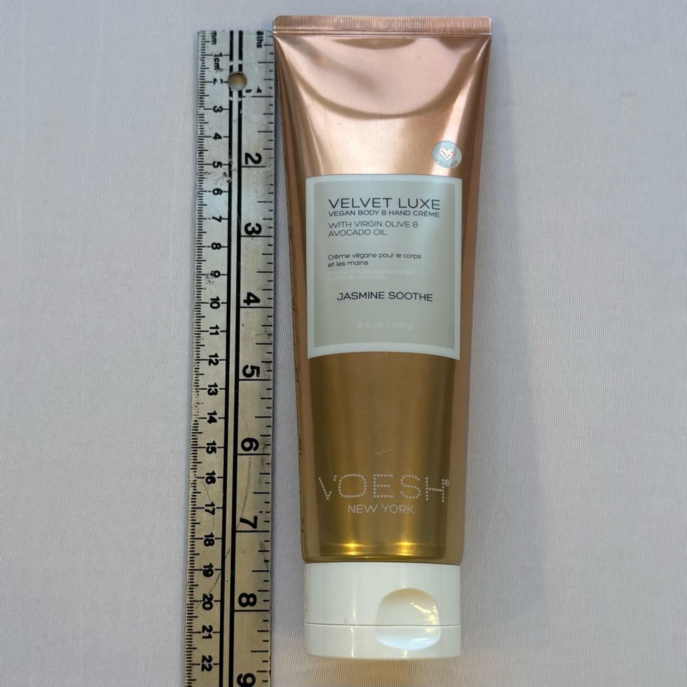 VOESH Velvet Luxe Jasmine Soothe Vegan Body and Hand Creme 8.5oz - Picture 7 of 7